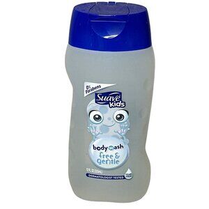 Suave Kids Body Wash Free & Gentle 12 Fl Oz Paraben-Free Dermatologist Tested